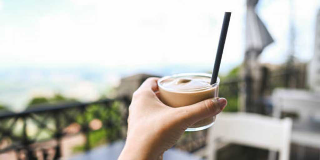 Cloud Latte, salah satu minuman yang lagi tren saat ini. Foto adalah ilustrasi.