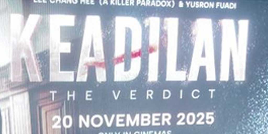 Keadilan: The Verdict tayang di bioskop Tanah Air mulai 20 November 2025.