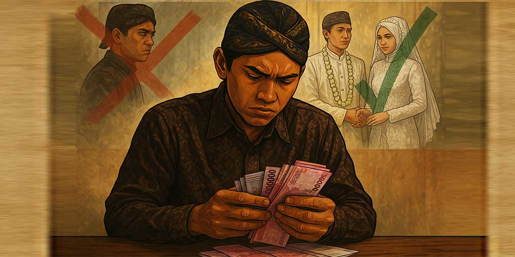 Weton Kamis Kliwon di bulan Safar 2025 sangat baik untuk melangsungkan pernikahan, tapi lemah dalam segala aktivitas mencari rezeki berdasarkan Primbon. Foto adalah ilustrasi.