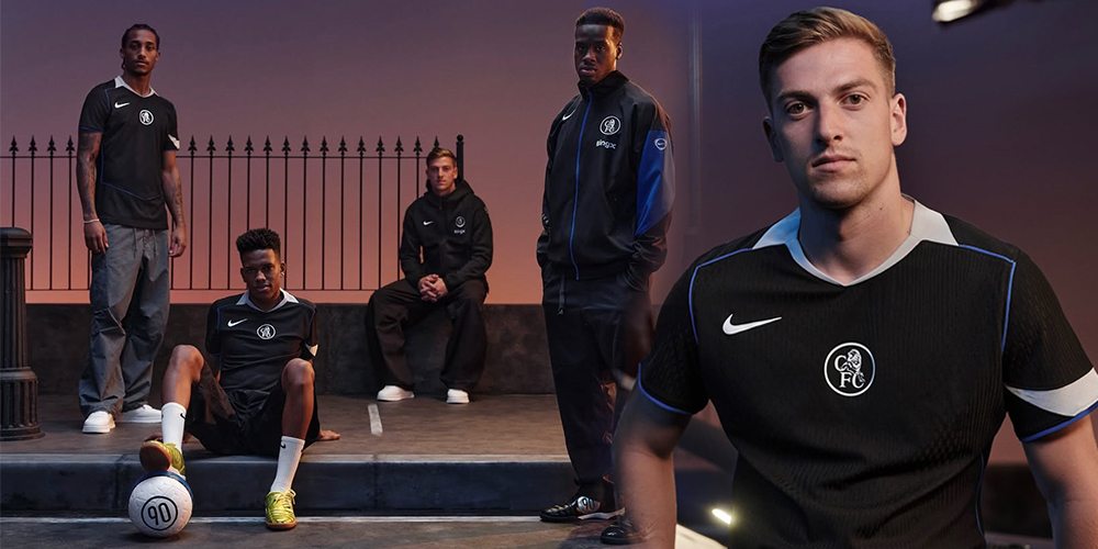 Jersey ketiga Chelsea 2024/25 hadir dengan desain bernuansa retro, mengingatkan publik pada kejayaan Premier League pertama The Blues.