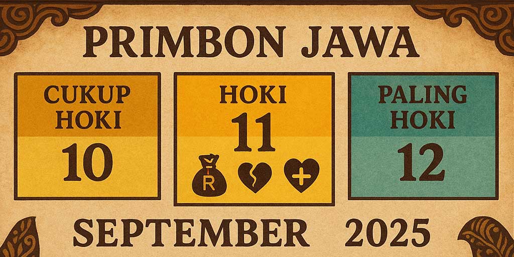 Ada sejumlah weton yang paling hoki di bulan September 2025 berdasarkan perhitungan Primbon Jawa. Foto adalah ilustrasi.