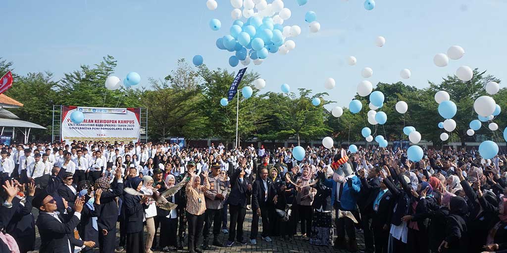 PKKMB Unirow 2025 secara resmi dimulai pada Rabu (17/9). Orientasi ini akan berlangsung hingga hingga 20 September 2025.