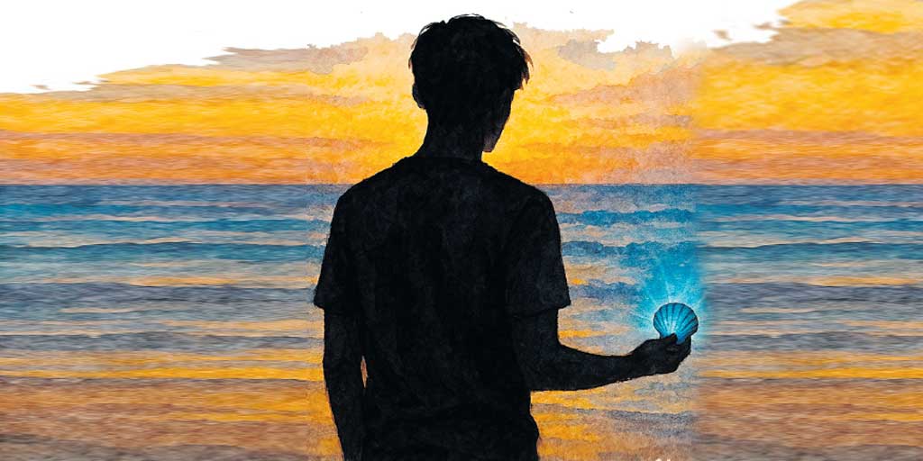 Ilustrasi Cerpen Garis Waktu yang Terlipat.