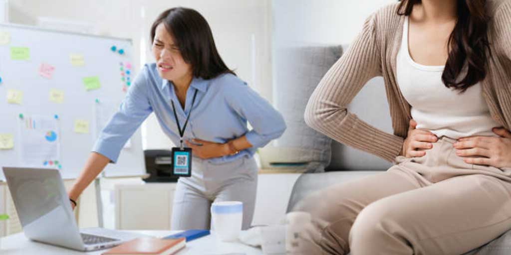 Perut bloated bisa menimpa siapa saja, bisa disebabkan karena kebiasaan kecil sehari-hari yang tanpa kita sadari. Foto adalah ilustrasi.