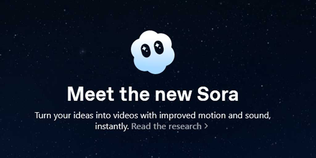 Sora, aplikasi sosial baru pembuat video AI superrealistis, bisa dibagi layaknya feed TikTok.