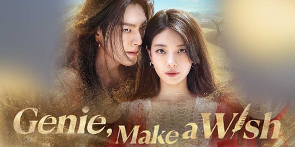 Pemeran utama Genie, Make a Wish antara lain antara lain Kim Woo-Bin sebagai Genie, dan Bae Suzy sebagai Ki Ka-Young. Tayang di Netflix mulai 3 Oktober 2025.