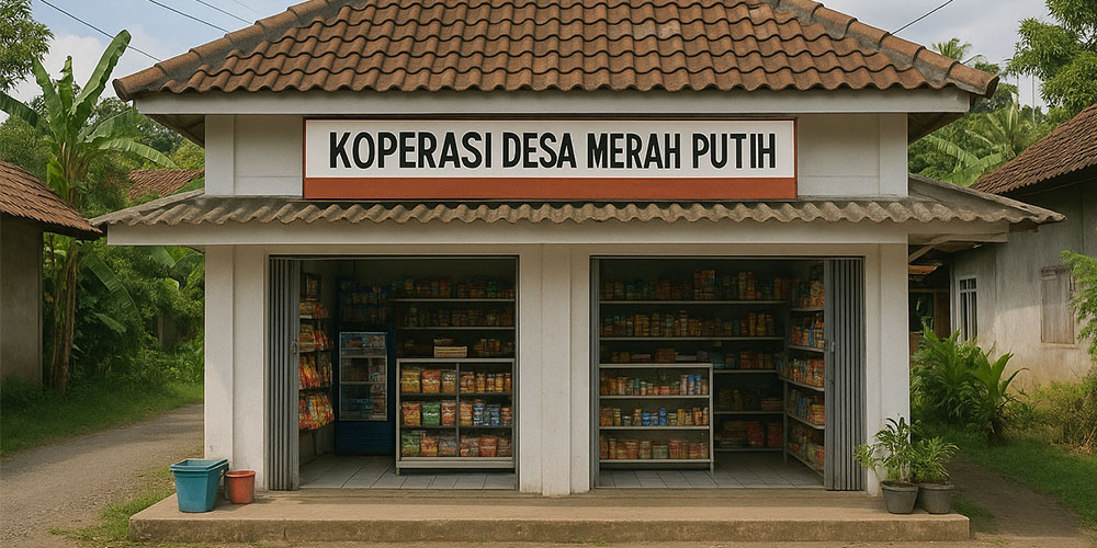 ilustrasi Koperasi Desa Merah Putih