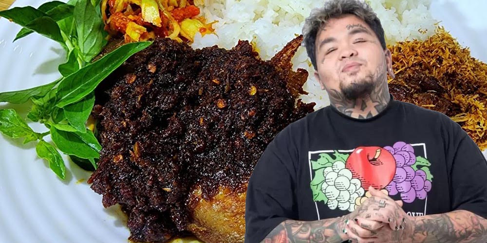 Chef Abdi, finalis MasterChef Indonesia, tampil dengan sajian andalannya: ayam kampung bumbu hitam. Perpaduan rempah pekat, kluwek, dan teknik masak slow cooking membuat hidangan ini viral