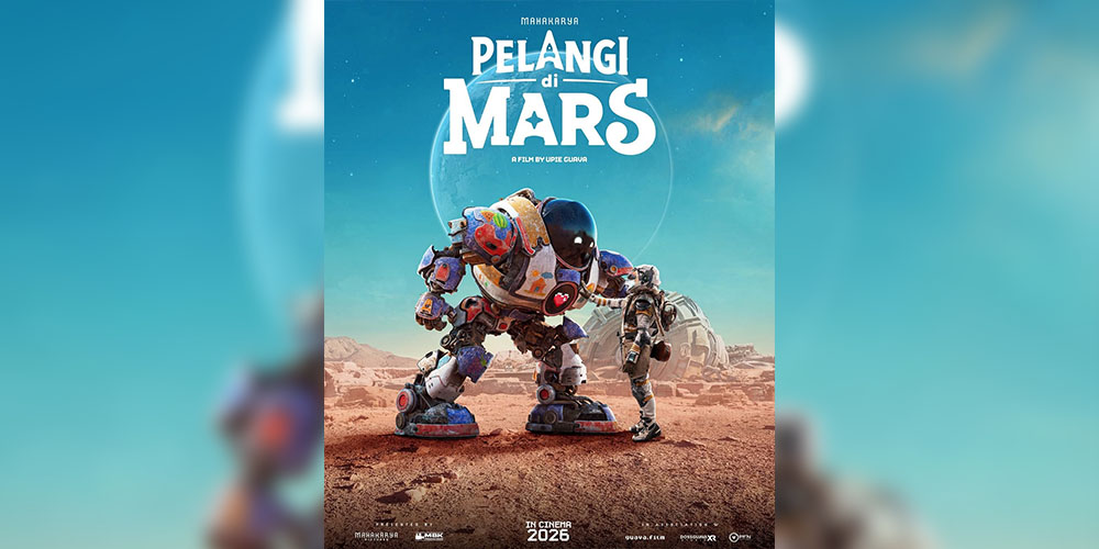 Poster resmi film Pelangi di Mars