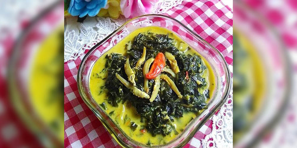 Olahan masakan dari daun pepaya jepang yang kaya akan manfaat alami bagi kesehatan tubuh