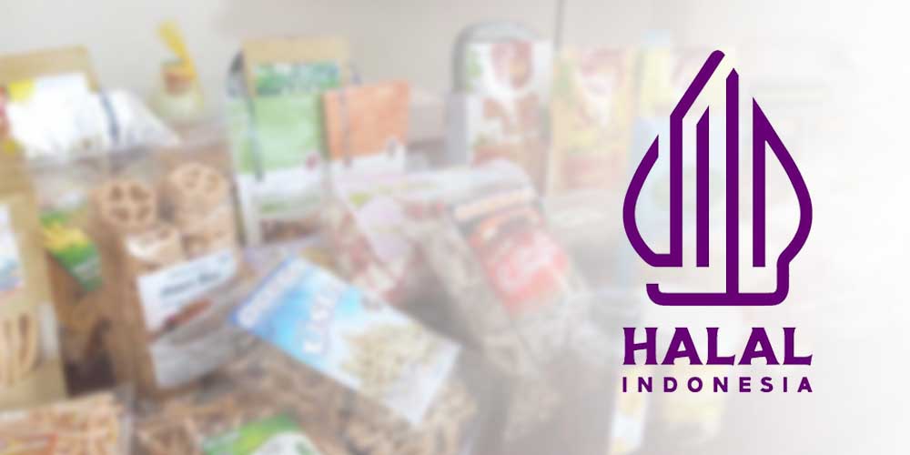 Ilustrasi produk UMKM halal