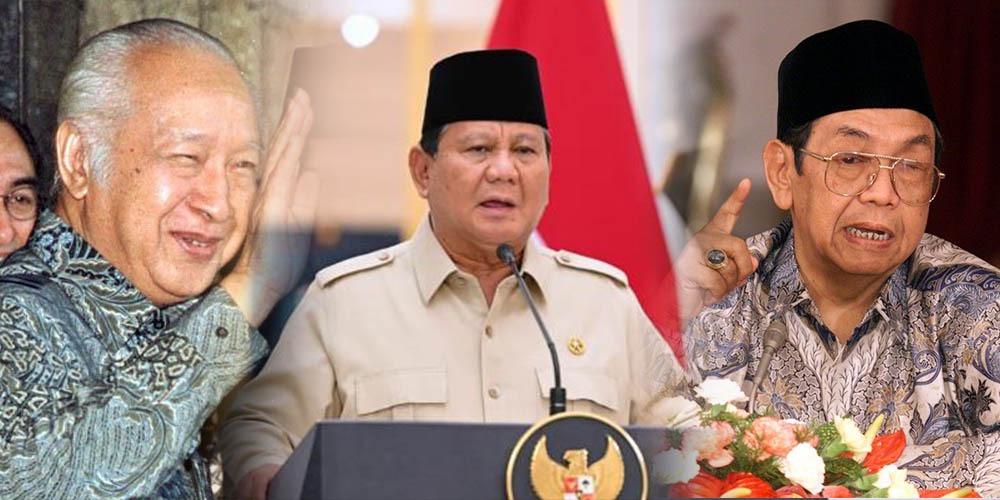 Presiden Prabowo Subianto secara resmi menganugerahkan gelar Pahlawan Nasional kepada sepuluh tokoh bangsa dari berbagai daerah. Termasuk  dua mantan Presiden Republik Indonesia Soeharto dan Gus Dur