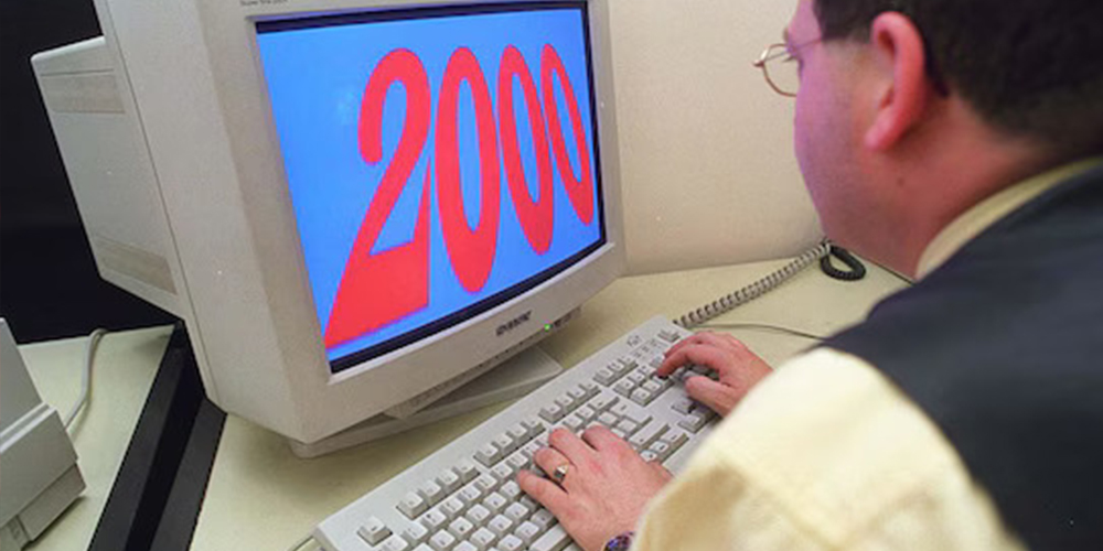 ilustrasi y2k bug.