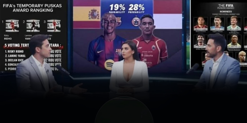 Media sebut gol Rizky Ridho tidak layak menang di puskas award dan justru menempatkan gol Carlos Orrantia dari Atlas sebagai kandidat nomor satu untuk memenangkan Puskas Award 2025.