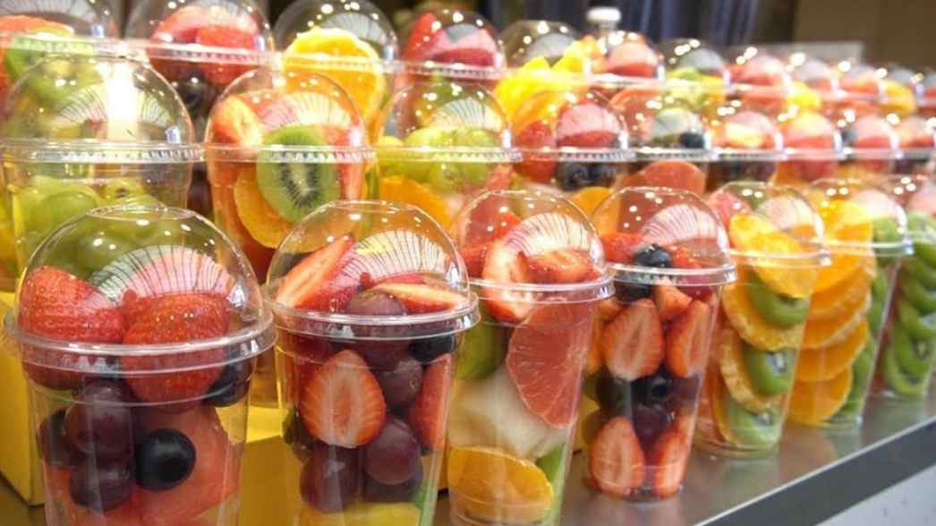 Ilustrasi buah potong
