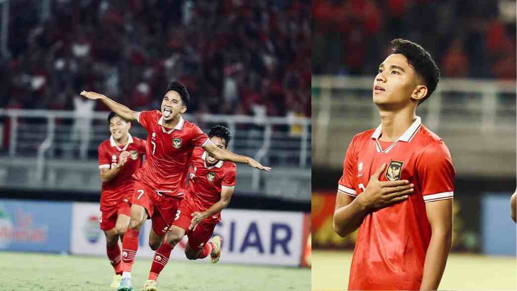 Selebrasi Marselino Ferdinan Wonderkid timnas Indonesia yang berkiprah di Eropa selalu mendapat panggilan Timnas non kalender FIFA