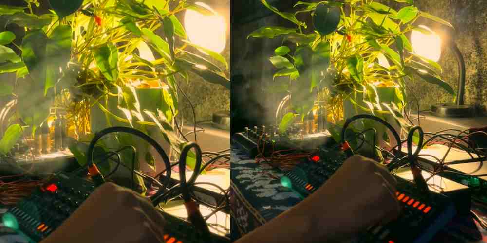 Saat dedaunan, cahaya, dan rangkaian elektronik menyatu, musik lahir bukan hanya dari alat, tapi dari semesta itu sendiri.