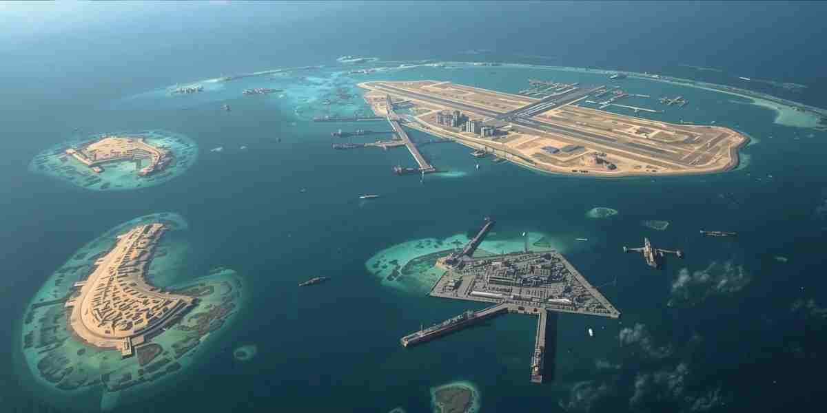 China berhasil menciptakan pulau buatan raksasa setelah 12 tahun menimbun pasir di Laut China Selatan &mdash; sebuah langkah besar yang mengubah peta geopolitik, berdampak pada lingkungan, dan memicu kritik