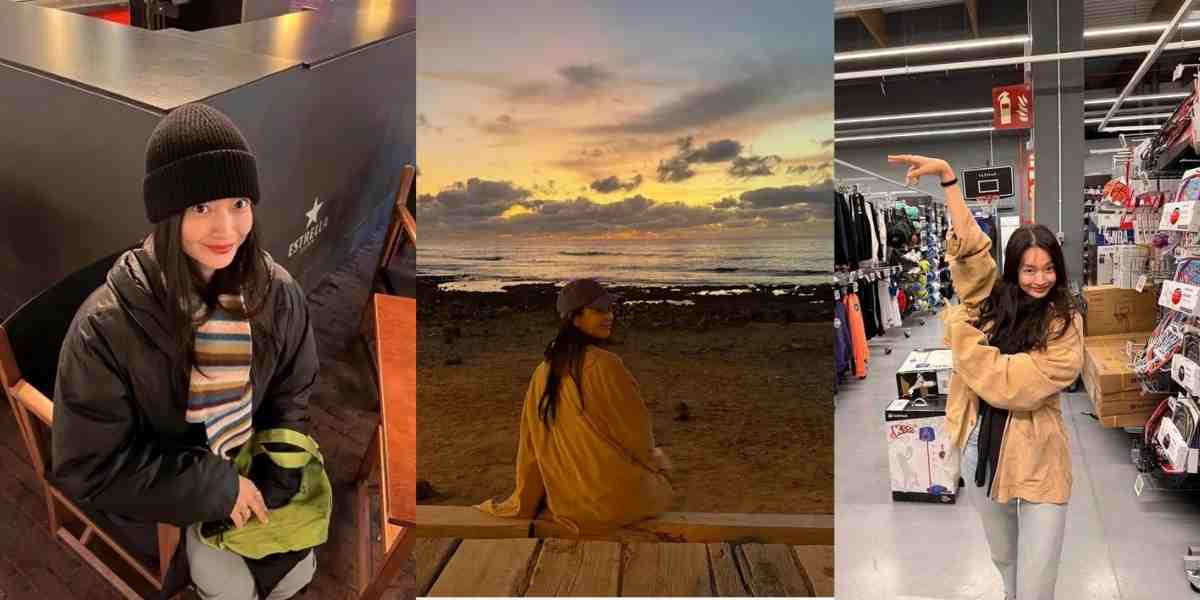 Shin Min-ah tampil alami saat honeymoon, sementara Kim Woo-bin menuai pujian soal hasil jepretan kameranya.