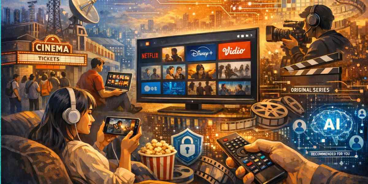 OTT mengubah cara masyarakat menikmati film dan serial. Dari bioskop ke layar ponsel, hiburan kini hadir tanpa batas ruang dan waktu.