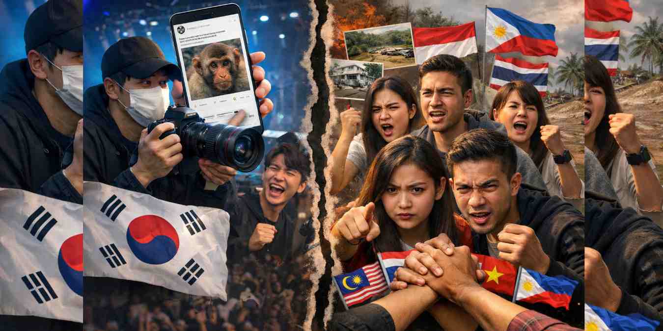 Polemik di media sosial usai konser Day6 di Kuala Lumpur memicu ketegangan antarwarganet, namun juga melahirkan solidaritas &ldquo;SEA-Bling&rdquo; di Asia Tenggara.
