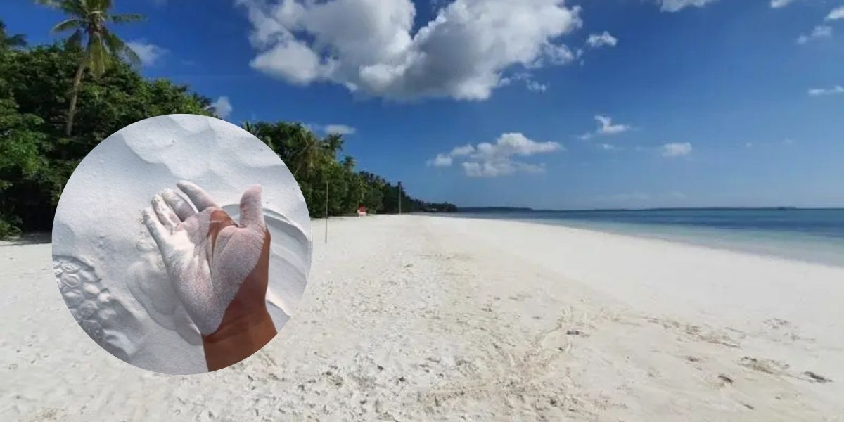 Pasir sehalus tepung dan laut sebening kaca, Pantai Ngurbloat jadi surga tersembunyi di Maluku Tenggara yang wajib masuk daftar liburanmu.