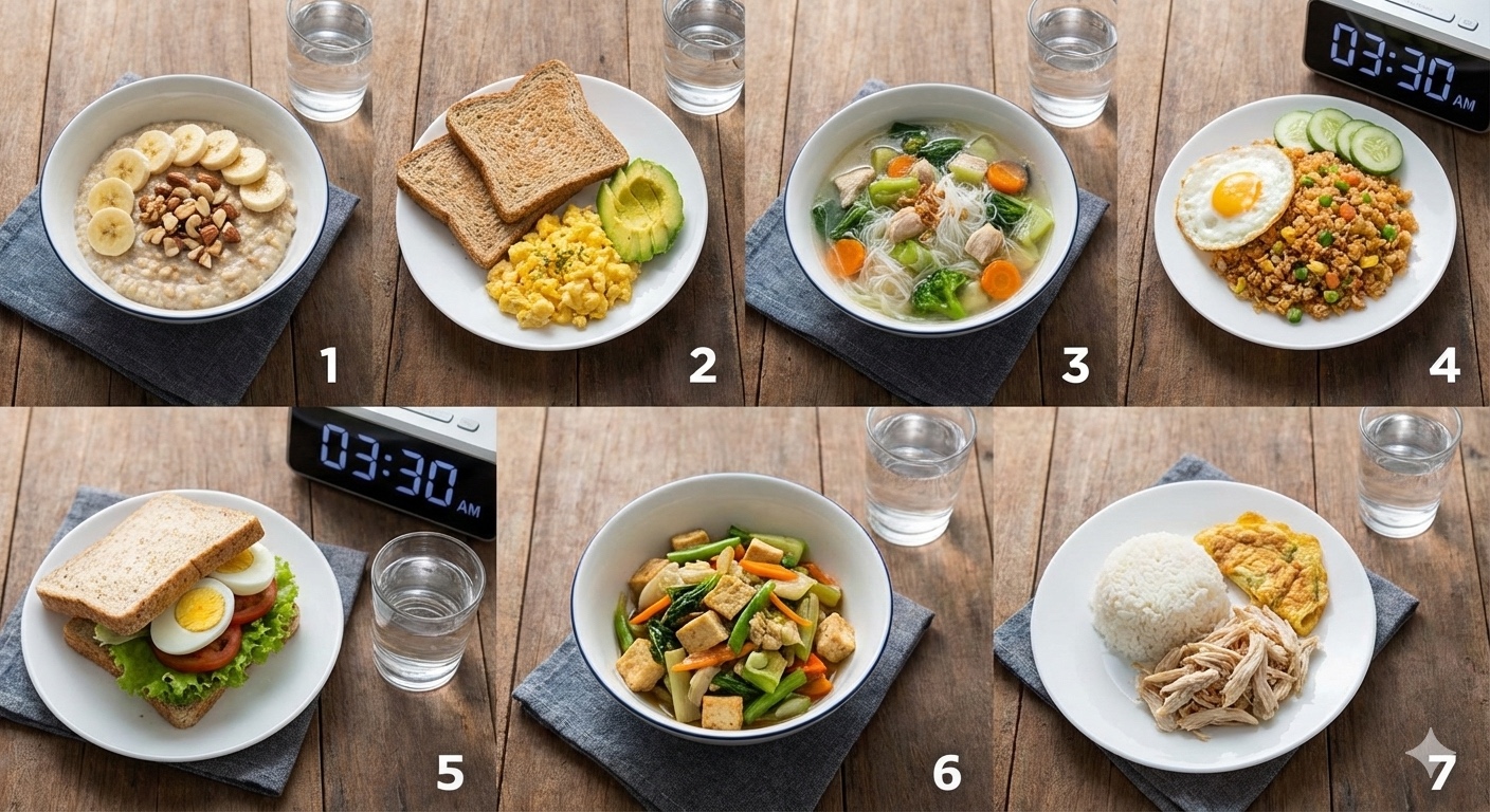 Sahur mepet waktu? Ini 7 menu simpel dan bergizi untuk Ramadan 2026 yang praktis tanpa ribet.