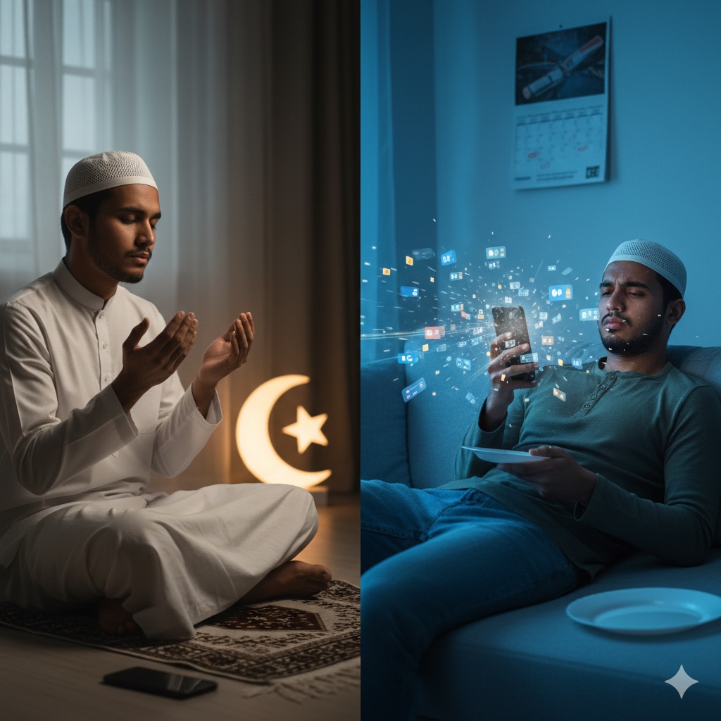 Niat puasa sudah kuat, tapi notifikasi tak pernah ikut berpuasa. Saatnya belajar mengelola distraksi digital agar Ramadan lebih khusyuk dan bermakna