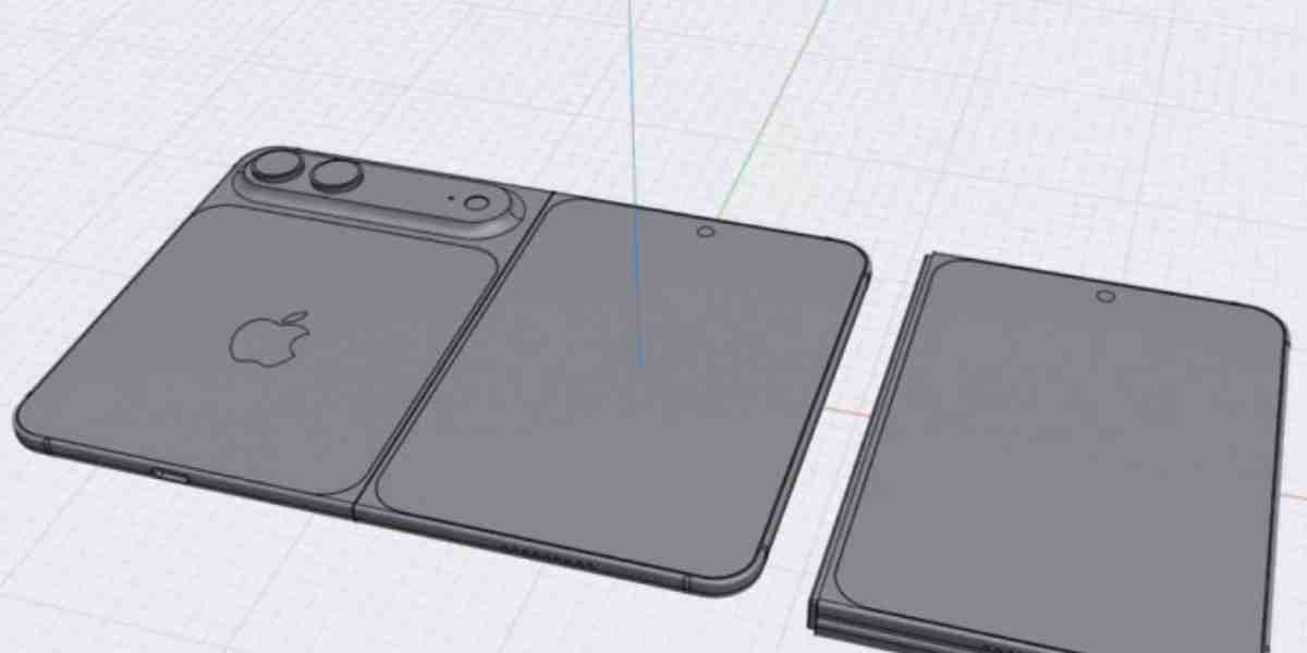 Bocoran desain iPhone lipat mulai beredar. Bentuknya disebut mirip paspor dengan layar besar dan teknologi kamera di bawah layar.