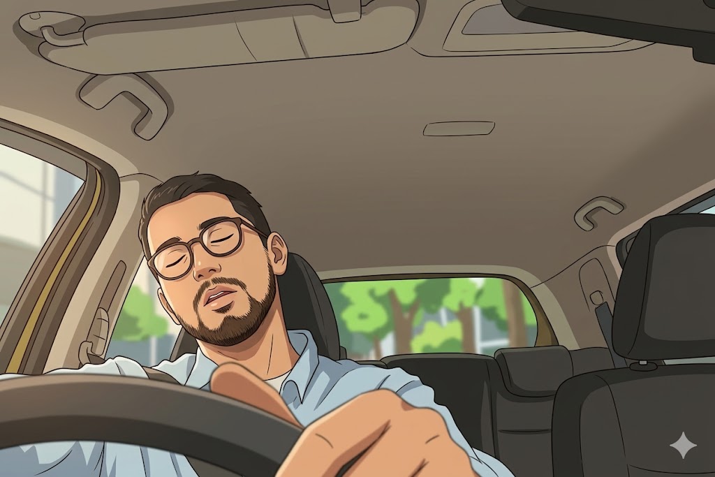 Microsleep dapat terjadi hanya dalam hitungan detik namun berisiko fatal saat berkendara. Kenali gejalanya agar perjalanan mudik tetap aman.