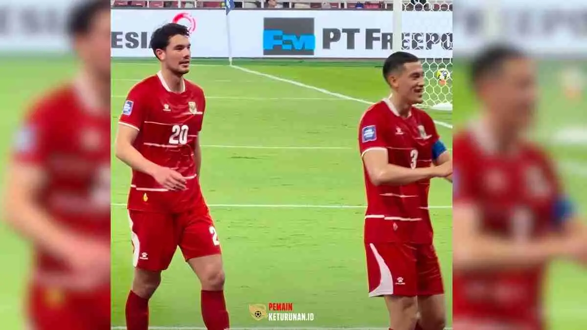 Duet perdana Jay Idzes dan Elkan Baggott di lini belakang Timnas Indonesia langsung menunjukkan performa solid dan menjanjikan untuk masa depan skuad Garuda.  (instagram.com/pemainketurunan.id)