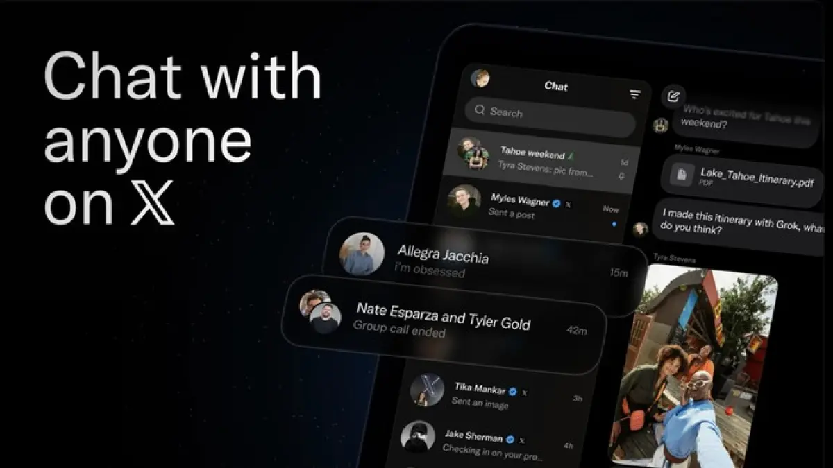 Elon Musk akan meluncurkan XChat sebagai aplikasi pesan pesaing WhatsApp dengan fitur enkripsi dan tanpa iklan (Screenshoot Appstore)
