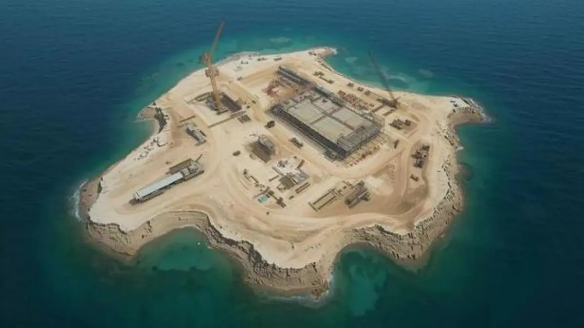 China bikin pulau terapung setinggi 30 lantai di tengah laut Bukan buat wisata, tapi untuk riset laut dalam dengan teknologi super canggih!