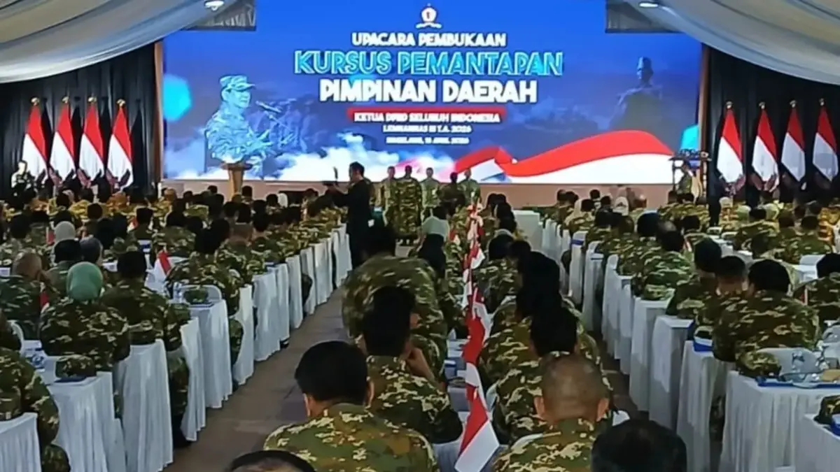 Prabowo Subianto hadiri retret ketua DPRD se-Indonesia di Magelang (Sumber: antaranews.com)