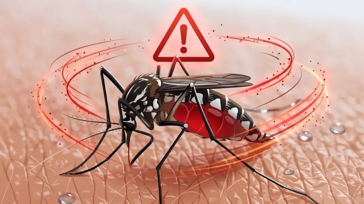 700 ribu kasus malaria, Papua jadi penentu! Mampukah Indonesia benar-benar bebas malaria di 2030? (Sumber: AI, Ilustrasi nyamuk malaria)