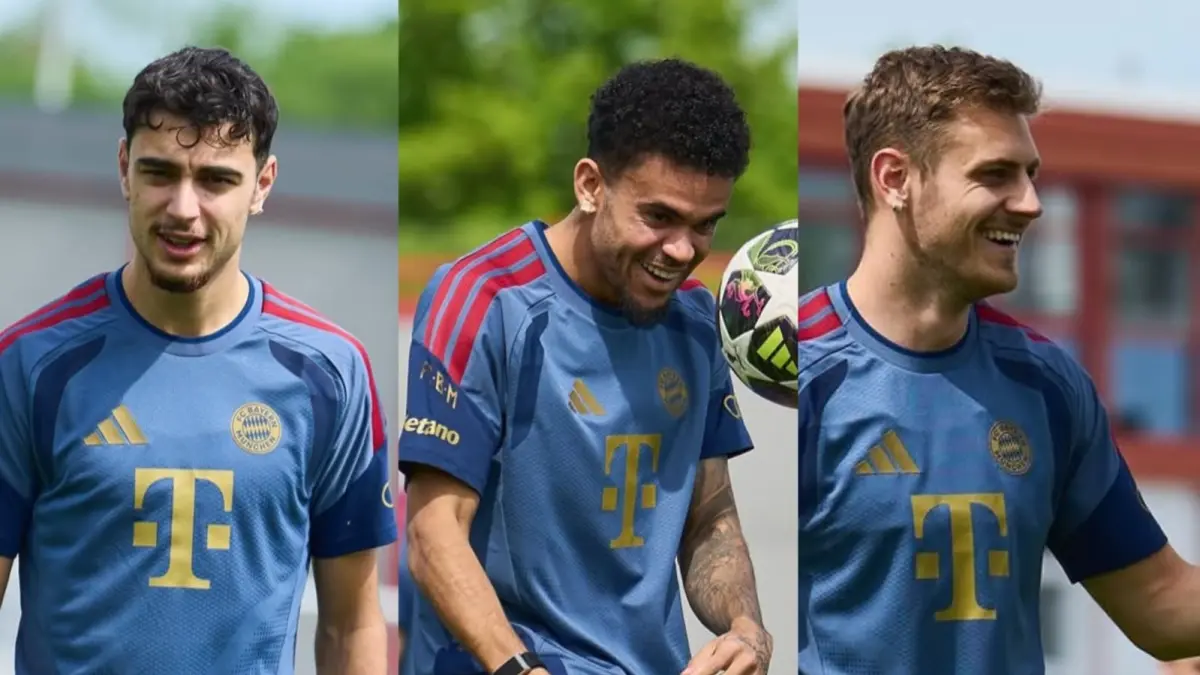 Banyak yang kira cedera… ternyata plester kecil pemain Bayern ini bagian dari teknologi pemantau kondisi tubuh (Sumber foto: Instagram/fcbayern)