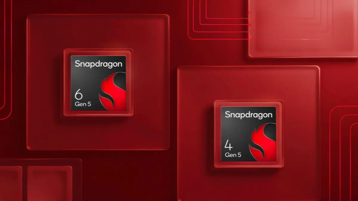 HP mid range sekarang makin ganas!. Qualcomm resmi merilis Snapdragon 4 Gen 5 dan 6 Gen 5 dengan performa gaming lebih kencang, AI kamera lebih pintar, hingga dukungan 90 FPS untuk pertama kalinya di seri Snapdragon 4 (Sumber: @Electronynet/X)