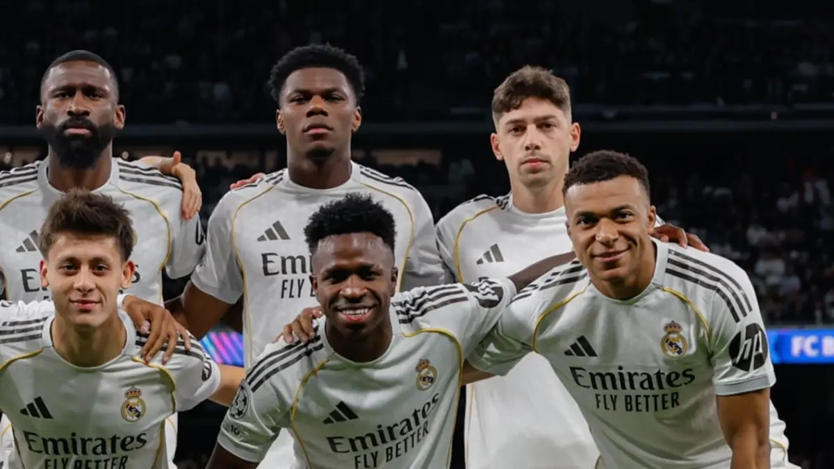 Pemain Real Madrid Tchouameni dan Valverde (atas): (Instagram/realmadrid)