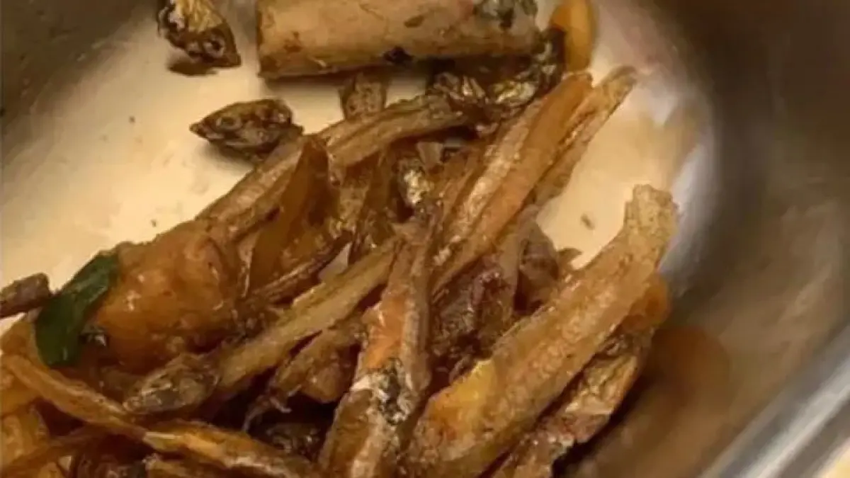 Viral temuan puntung rokok dalam menu Makan Bergizi Gratis di Wonogiri. Kasus ini bikin publik mempertanyakan pengawasan dan kebersihan dapur MBG. (radarsolo.jawapos.com)