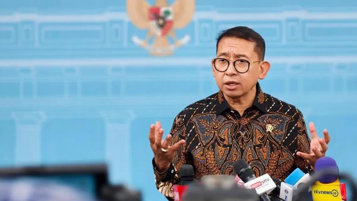 Indonesia kini membidik target besar di dunia perfilman internasional. Pemerintah ingin RI menjadi Country of Honor di Festival Film Cannes 2028. (Foto: Menteri Kebudayaan Fadli Zon. Laily Rachev - Biro Pers Sekretariat Presiden)