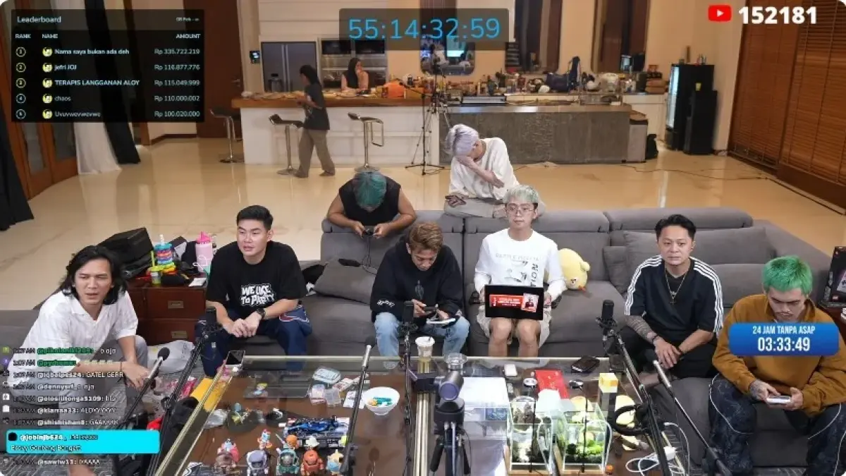 Buka TikTok, X, sampai Instagram—Marapthon lagi, Marapthon lagi. Kok bisa live streaming ini terasa ada di mana-mana setiap hari?  (YouTube ybrap)