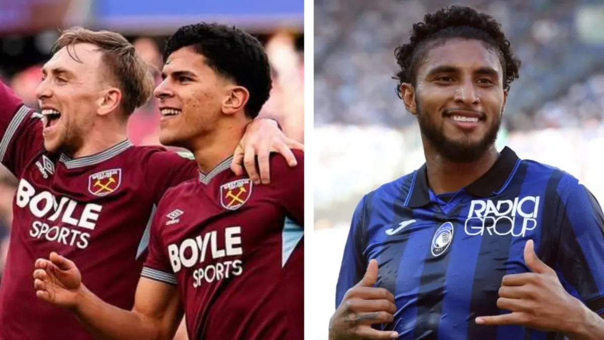Duo West Ham, Jarrod Bowen - hllMateus Fernandez dan Pemain Atalanta, Ederson (Sumber foto : Flashscore & Sky Sport)

