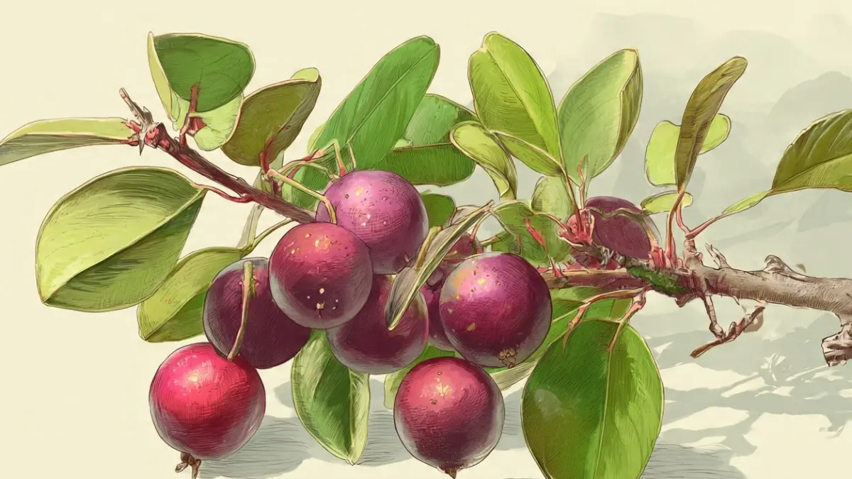 Dulu jadi camilan favorit anak-anak saat bermain, kini buah gowok dan buah lokal lainnya mulai sulit ditemukan. (Ilustrasi buah gowok atau kupa/syzygium polycephalum)