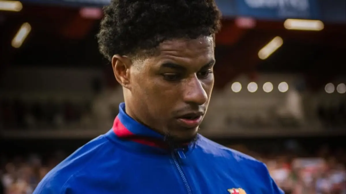Marcus Rashford, pemain Manchester United yang dipinjamkan ke FC Barcelona musim lalu.  (Sumber foto: Instagram/marcusrashford)