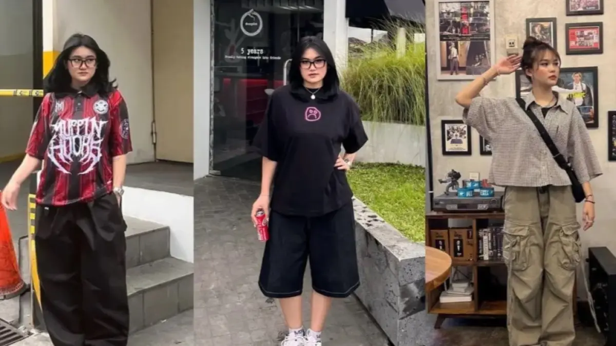 Bagi banyak anak muda, fashion adalah cara untuk menunjukkan identitas, menemukan komunitas, dan mengekspresikan diri tanpa harus banyak bicara. (ilustrasi fashion skena)