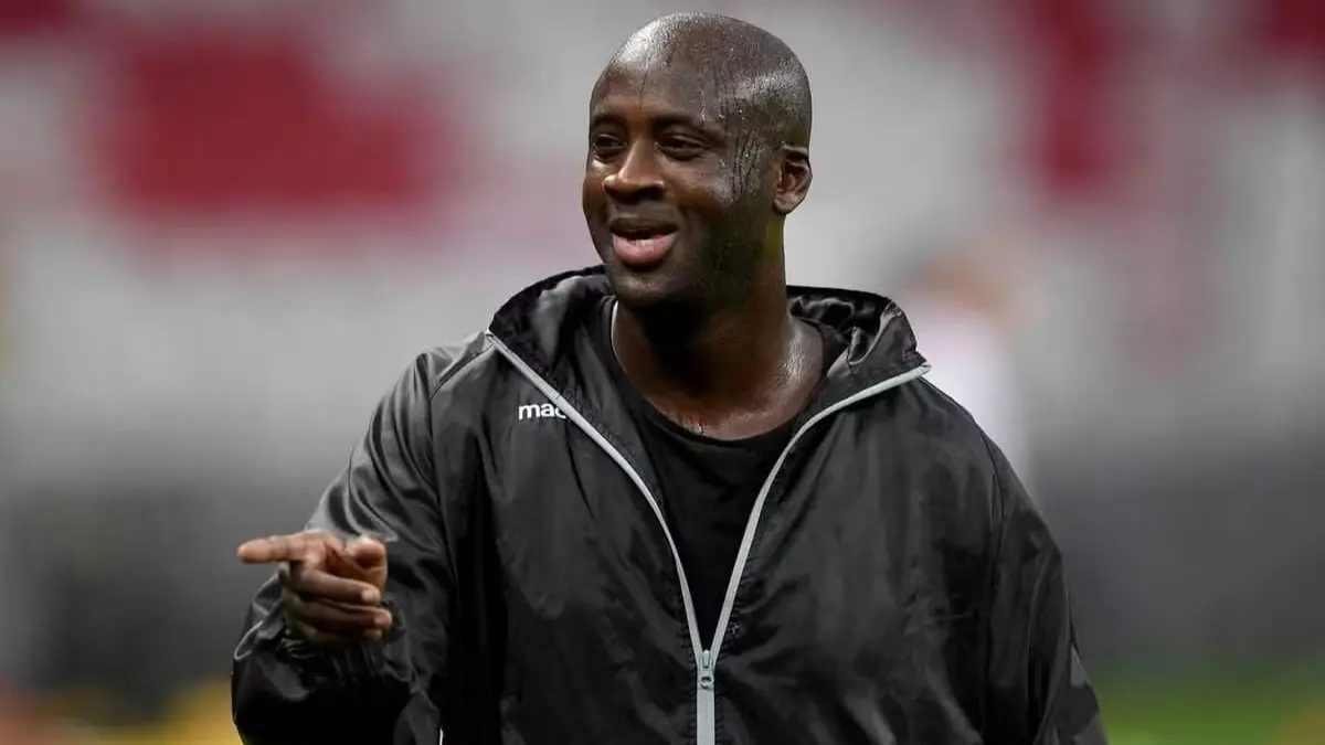 Yaya Toure Menjalani Profesi Pertamanya Sebagai Pelatih Kepala di Slova Bratislava. (Sumber foto : Profilmedia)