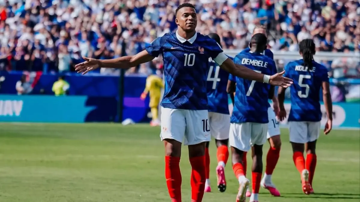 Kylian Mbappé kembali jadi sorotan dunia setelah dua golnya membawa Prancis melaju ke babak gugur Piala Dunia 2026. (foto: Instagram/k.mbappe)
