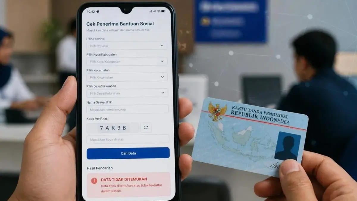 Masih bingung apakah masuk dalam data penerima bansos 2026? Kini status desil bisa dicek hanya dengan NIK KTP, baik secara online maupun offline. Simak langkah-langkah lengkapnya agar tidak salah. (Sumber Foto : sisapira.id)
