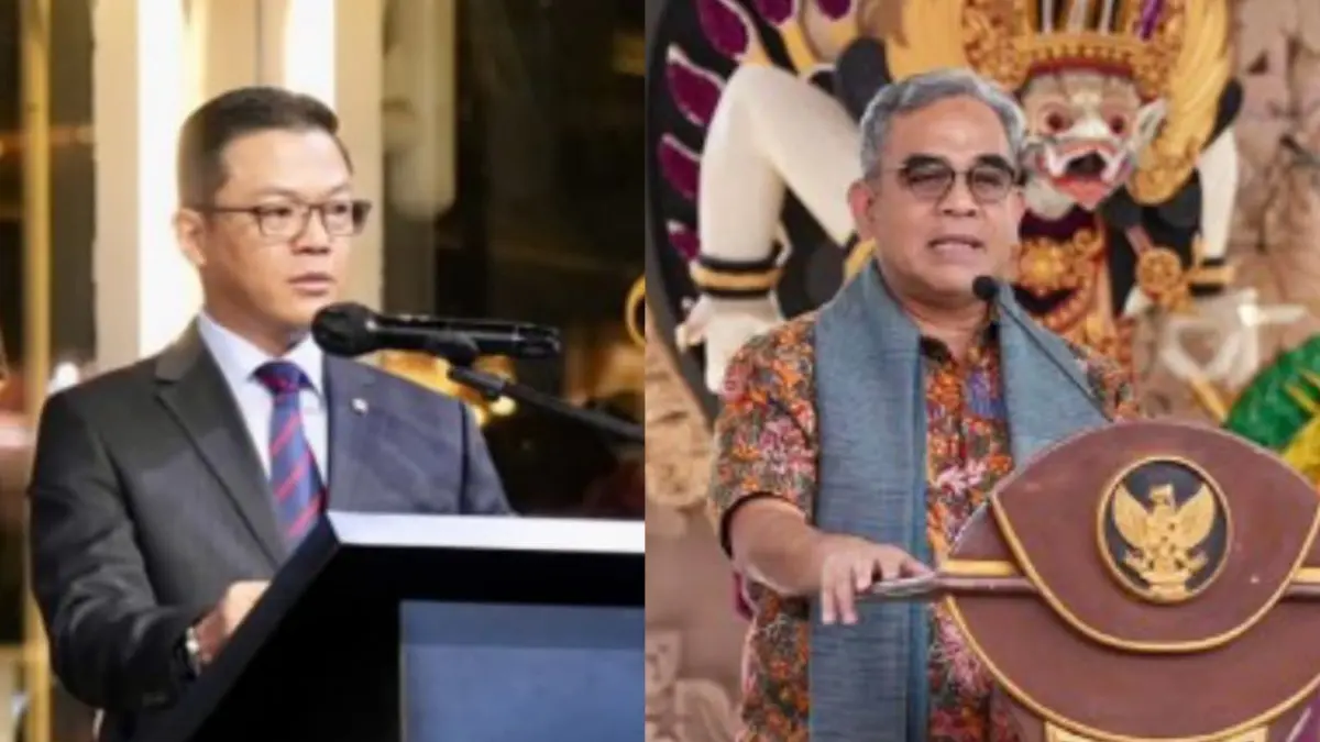 Menlu Sugiono dan ketua MPR Ahmad Muzani, menjadi delegasi Indonesia Yang akan ditugaskan untuk menghadiri prosesi pemakaman Ali Khamenei di Mashhad. (Sumber Foto: Instagram @ahamadmuzani2 & @sugiono)