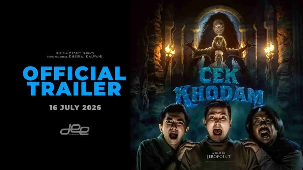 Lagu viral MBG My Bahlil Ganteng ternyata muncul di Film Cek Khodam secara spontan saat proses editing. Simak kisah lengkap di balik adegan tersebut serta sinopsis film komedi horor yang tayang mulai 16 Juli. (youtube.com/@cinema21)
